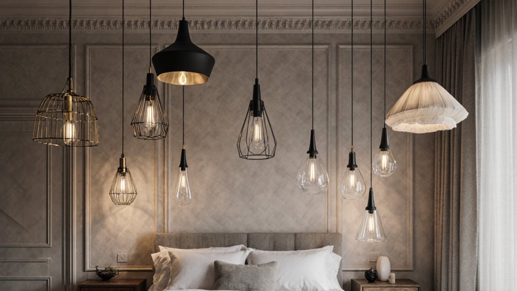 13 bedroom hanging light ideas