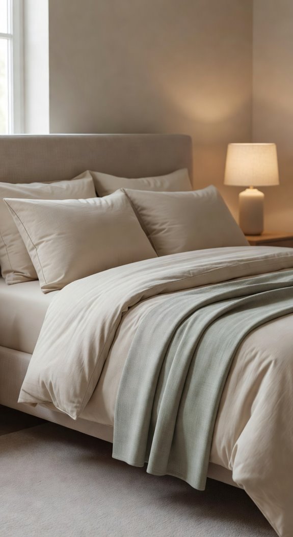 affordable bedding durable neutral affordable blends