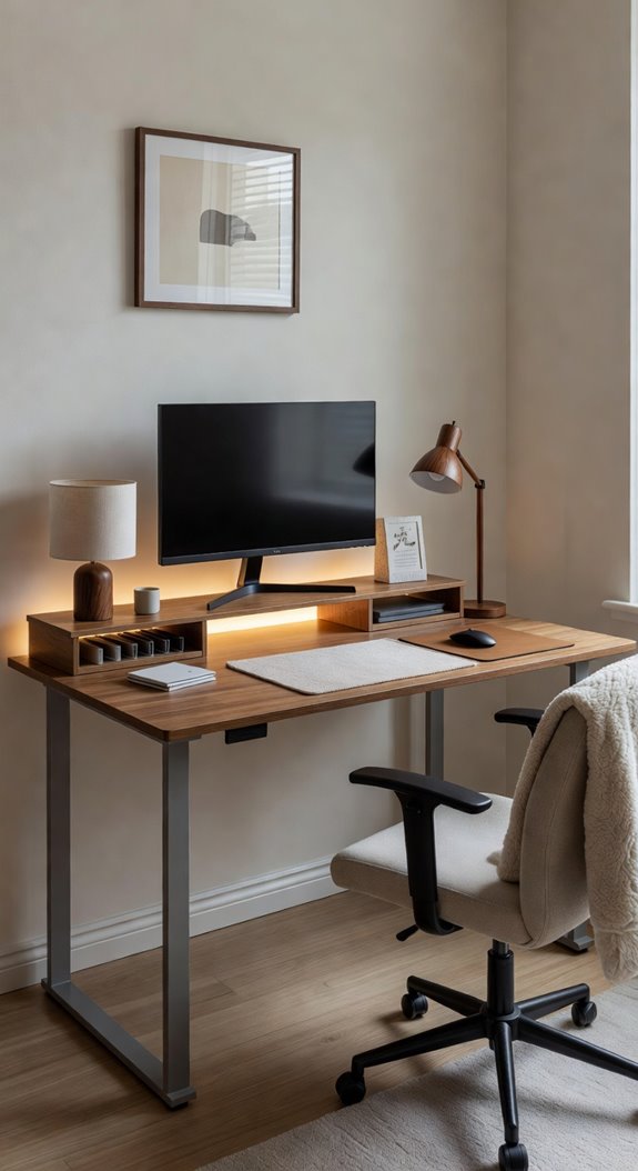 affordable cozy gaming desk aesthetics