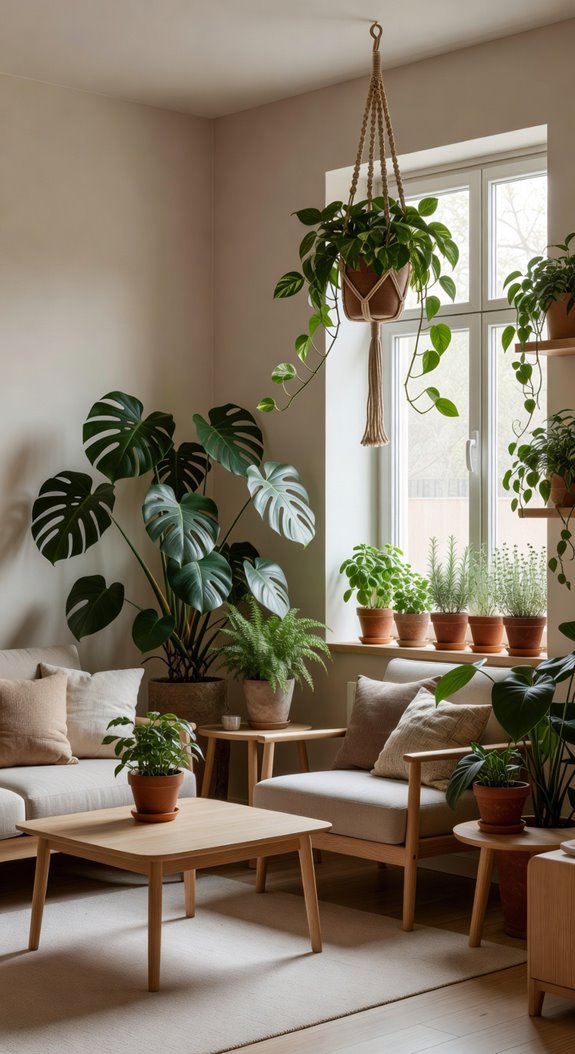 affordable greenery elevates chill space