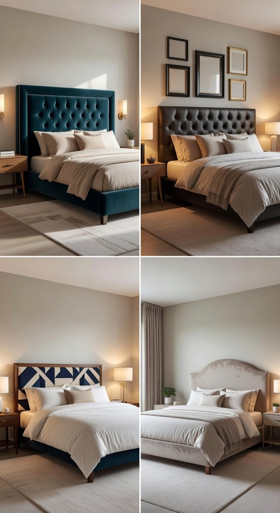 affordable statement headboard ideas on a budget