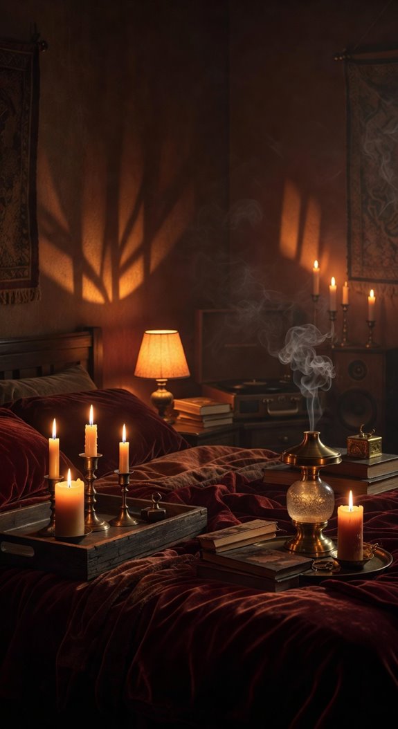 amber candles cedarwood diffusers brown noise