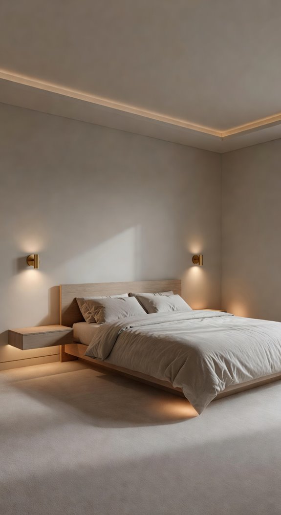 ambient dimmable even ceiling lighting