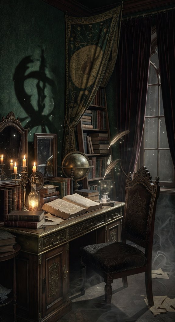 antique study nook sanctuary