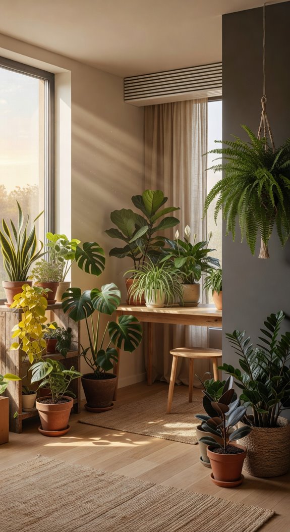 assess room light choose plants wisely