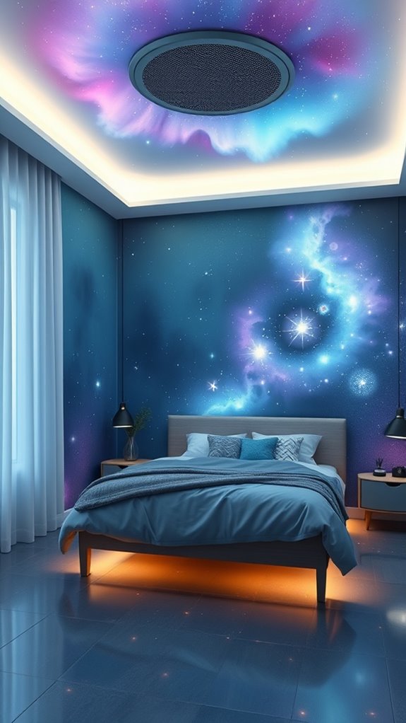 automated lighting immersive space sounds