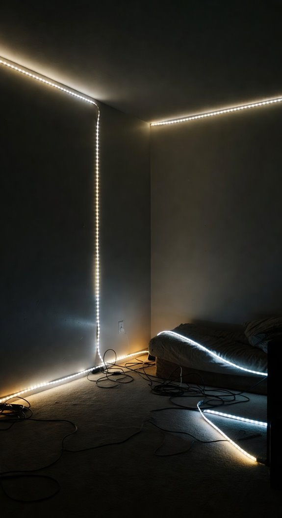 avoid glare use dimmers diffusers