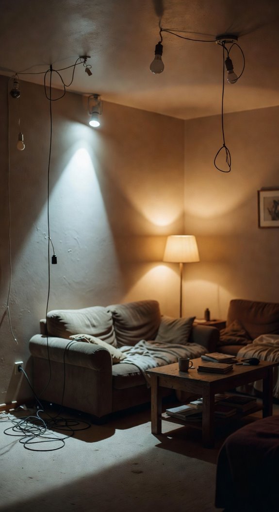 avoid harsh shadows with lighting layers