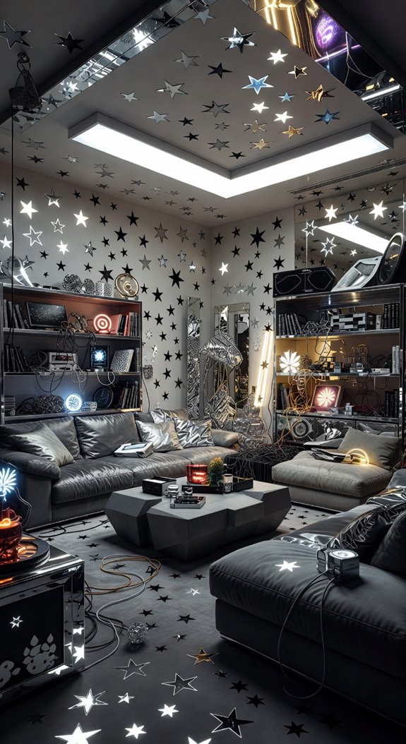 avoid overcrowding starry spaces