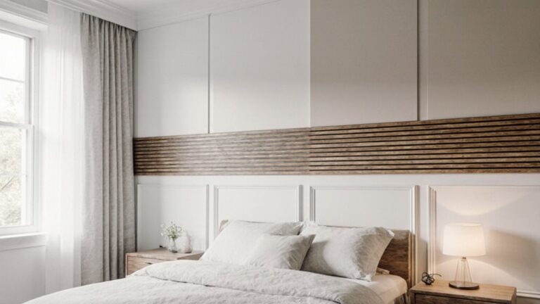 bedroom accent wall ideas paint to paneling