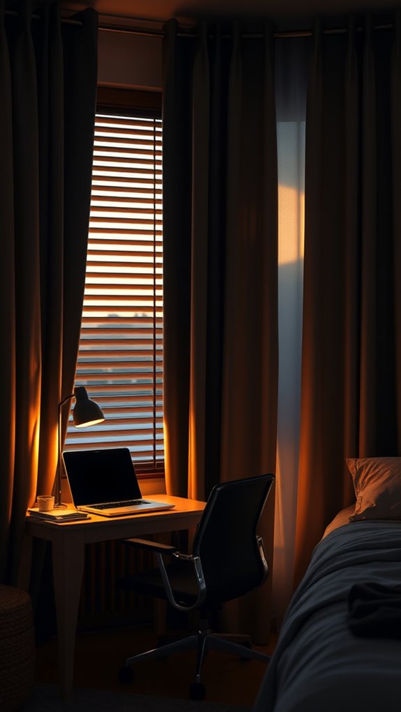 blackout curtains for circadian shift