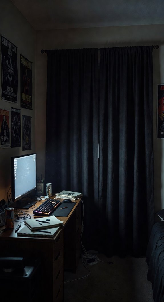 blackout curtains for total darkness