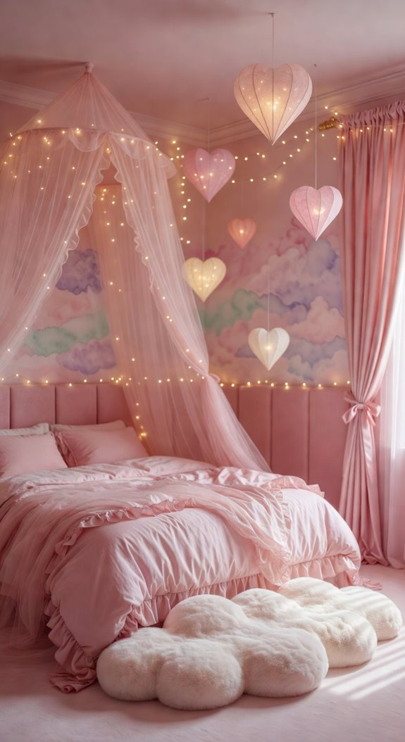 blush pink cozy dreamscape d cor