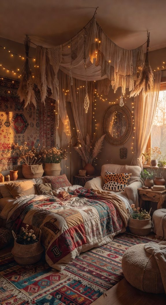 boho textures earthy balance