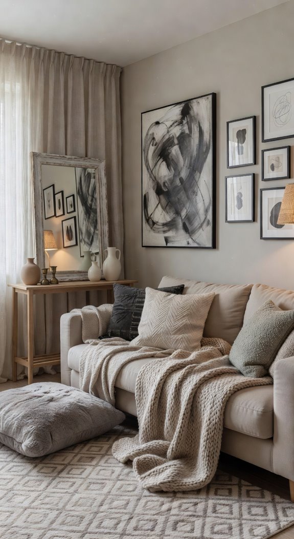 budget friendly statement pieces anchors chill room