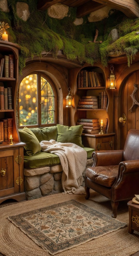 built in tolkien reading nook luxury