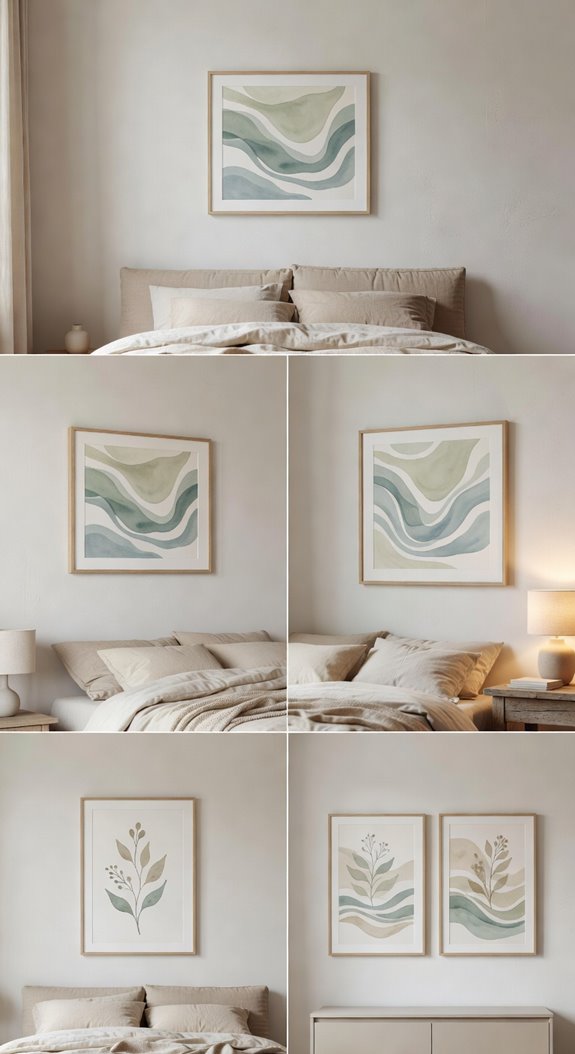 calm artwork for restorative sleep