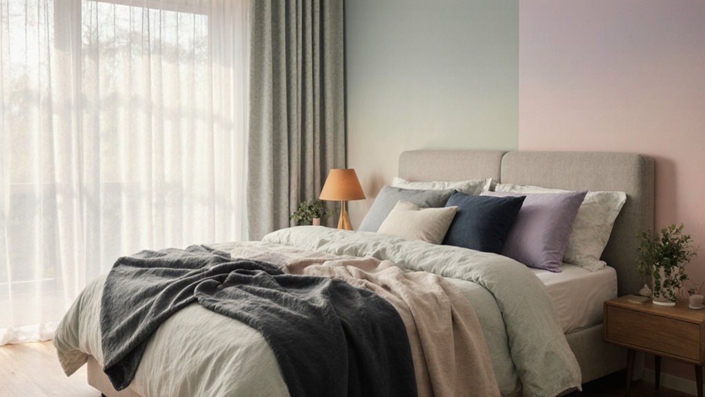calming bedroom color palettes