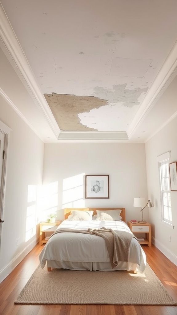 ceiling color shapes space