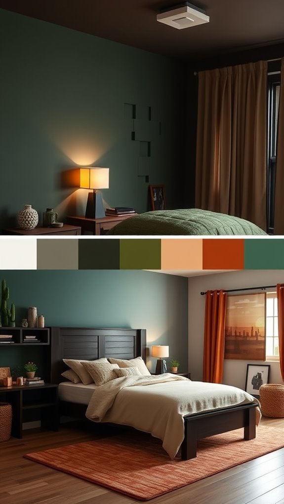charcoal oak emerald harmony
