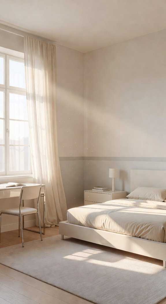 choose light reflecting neutrals