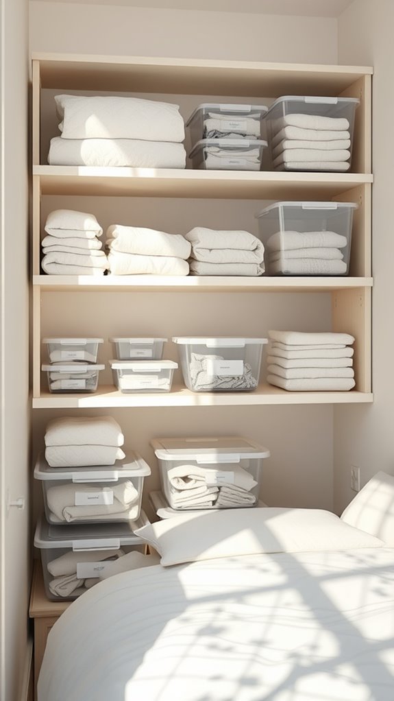 clear visible storage solution system