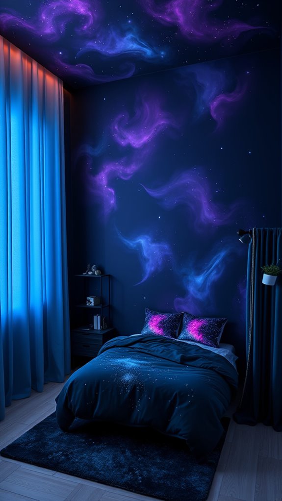 cosmic colors luxurious contrasts