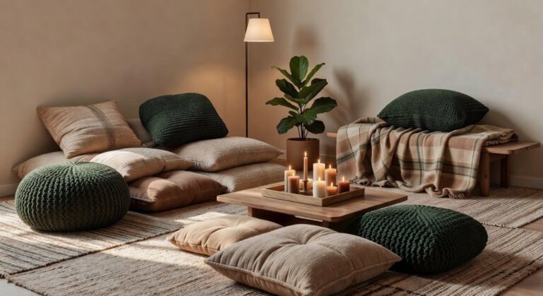 cozy floor seating ideas