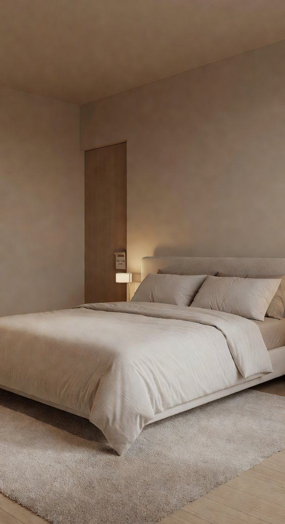 create a sleep only bedroom space