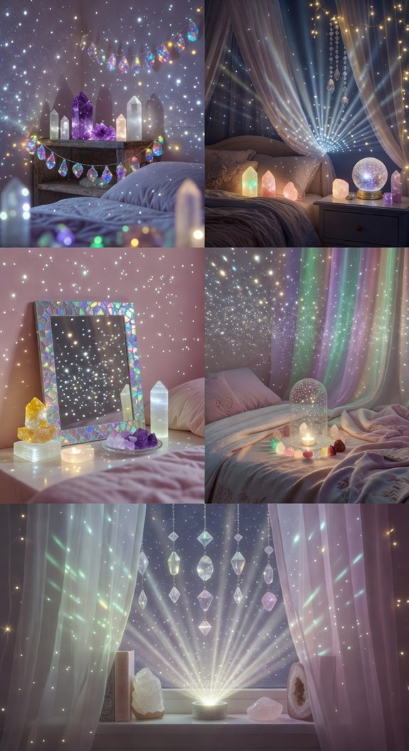 crystal and gemstone celestial illumination pairing