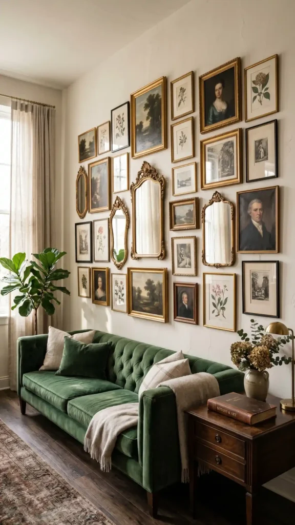 curated gallery warm layering