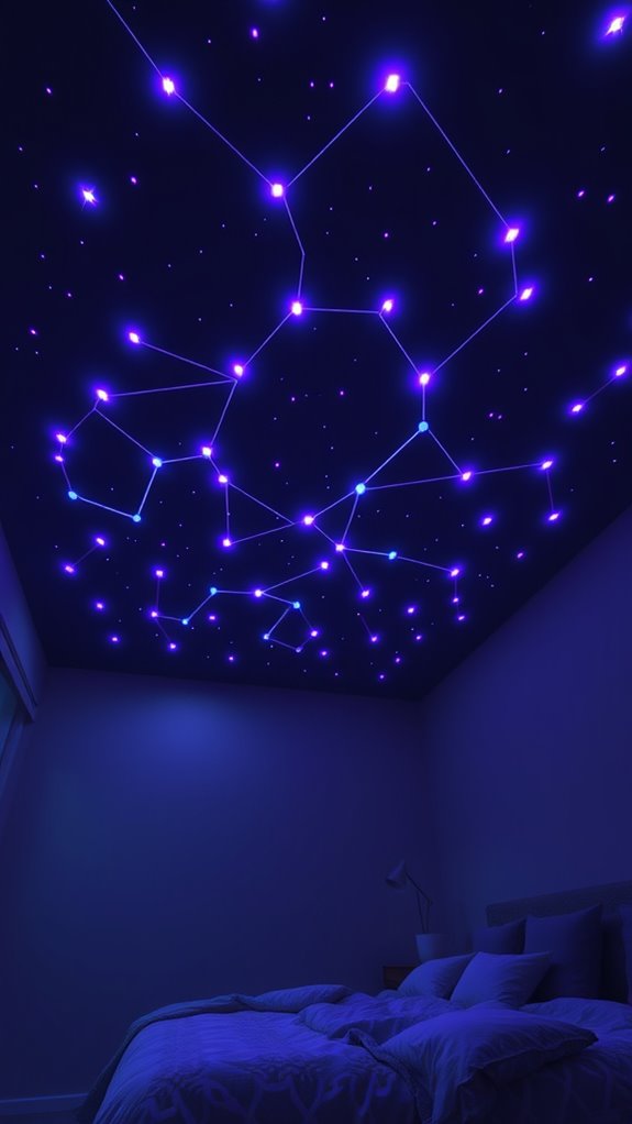 custom constellation neon layout plan