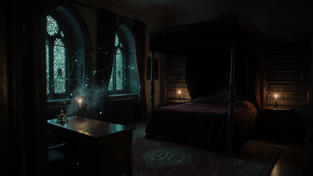 dark academia bedrooms with magical twist
