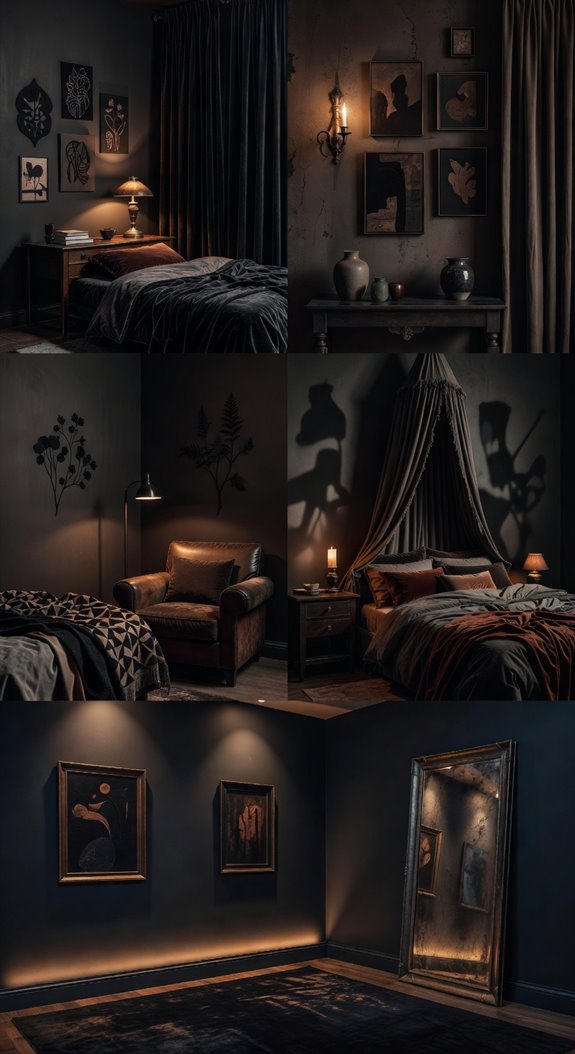dark art deepens moody den atmosphere