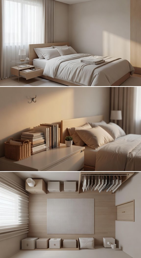 decluttered bedroom fosters calm sleep