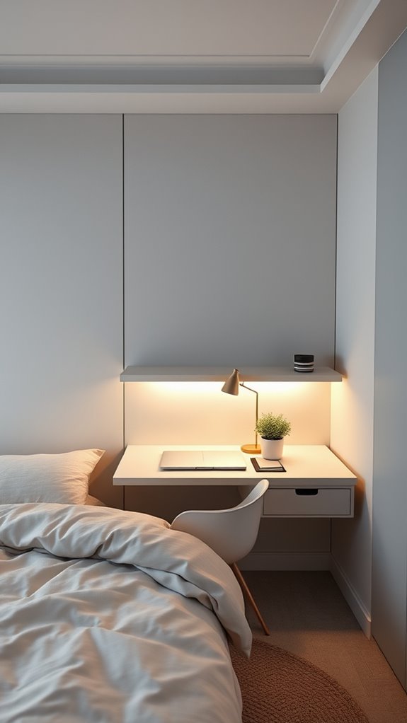 desk works bedroom furniture combo