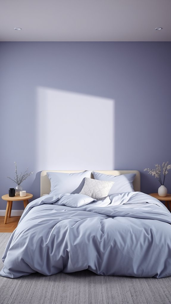 dim navy charcoal lavender serenity