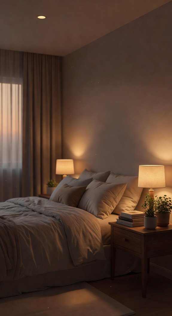dimmer warm led ambient lighting