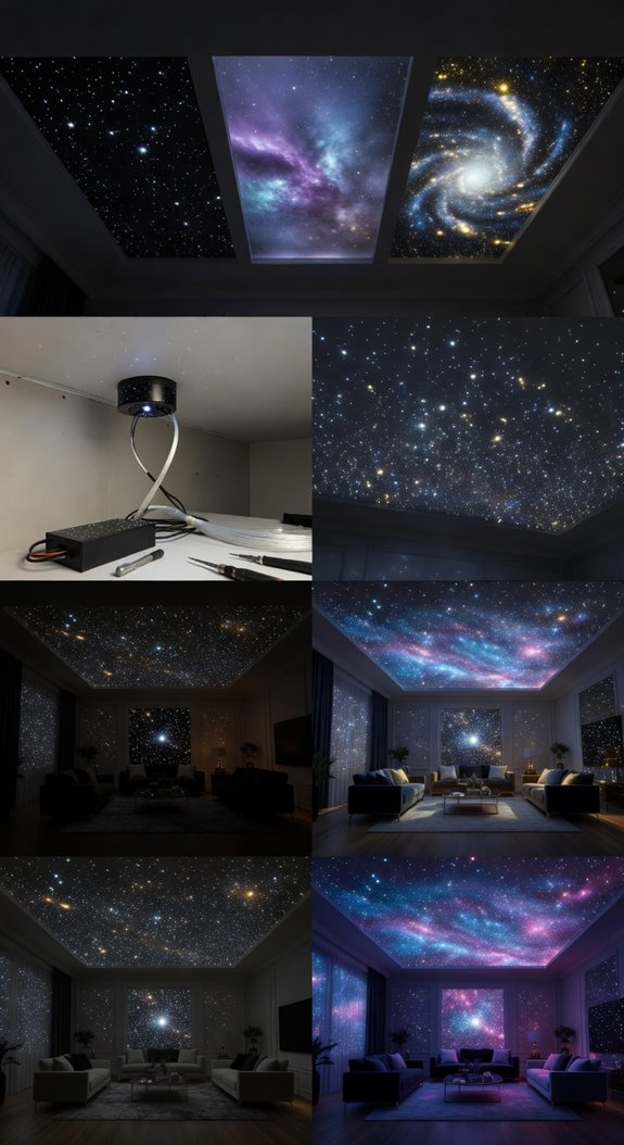 diy galaxy ceiling costs vary 50 2 000