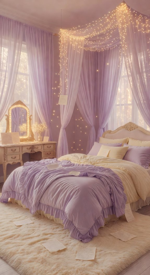 dreamy bedroom cohesive personalized design