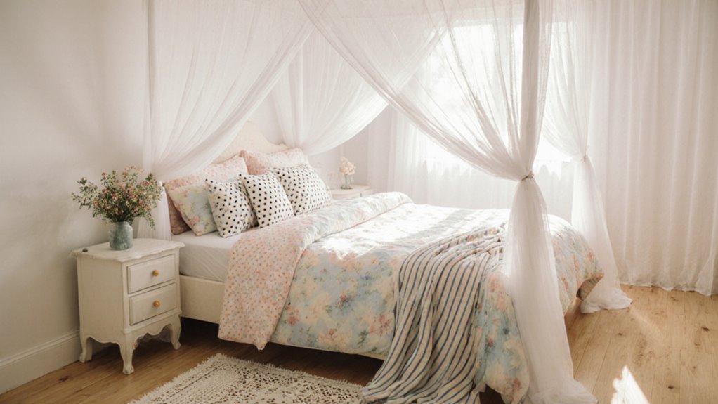 dreamy light playful bedrooms