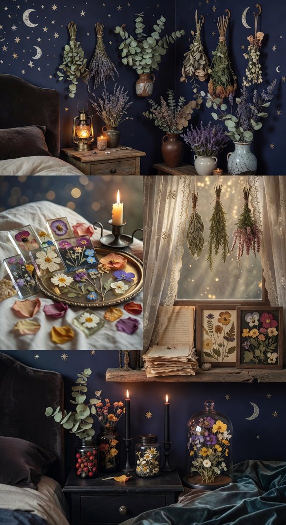 dried botanicals pressed elegance