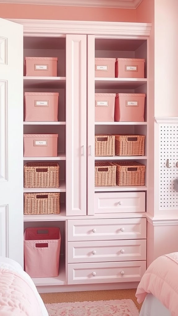 dusty rose storage sanctuary