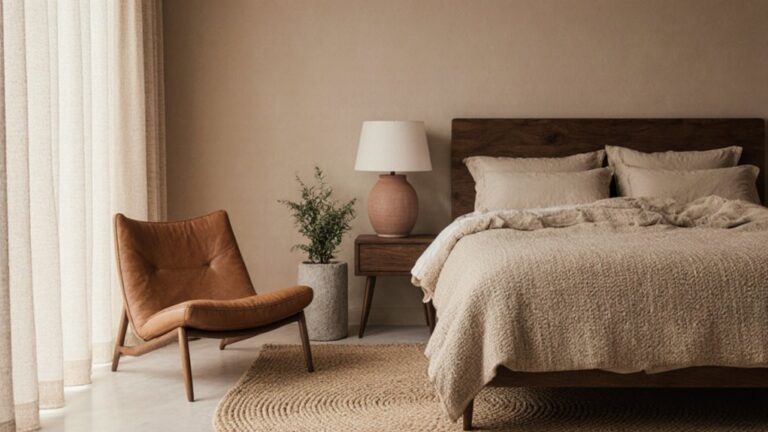 earth toned bedroom ideas grounded not boring