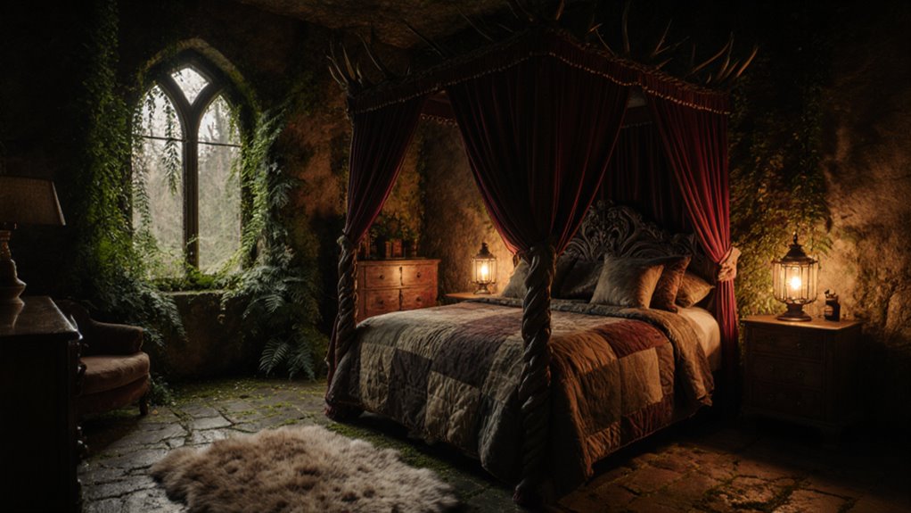 earthy fantasy bedrooms enchanted forests