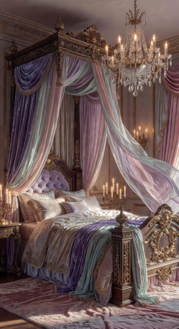 fairytale canopy bed drama
