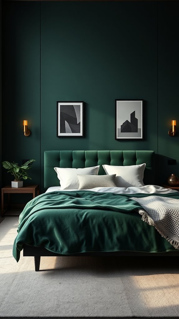 forest green sanctuary with depth