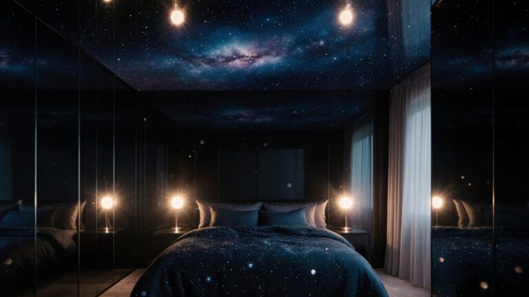 galaxy inspired bedroom design ideas emerge