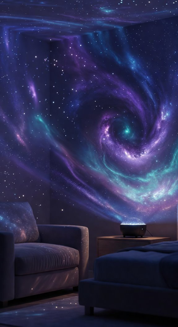 galaxy star projectors transform rooms