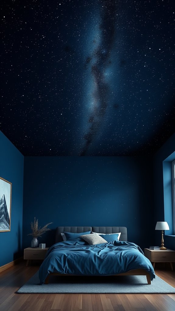 glowing constellation wall murals